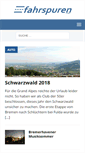 Mobile Screenshot of fahrspuren.com